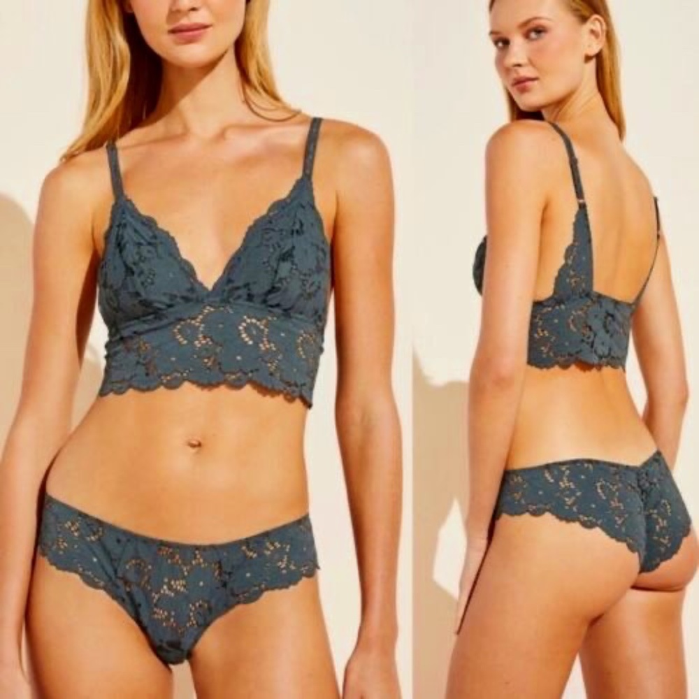 NWT Eberjey Naya Classic Longline Bralette – S